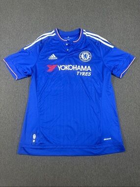 Adidas Chelsea Football Club Home Jersey 15/16 Men’s Size Large Soccer Kit